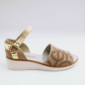 Lori Goldstein Saysha Ankle Strap Sandals 8.5 New‎